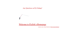 Tablet Screenshot of flyfishprofessionals.com